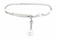Collier Mikimoto Femme in Or blanc Diamante 3.50 Ct CBG50WB - CBG50WB